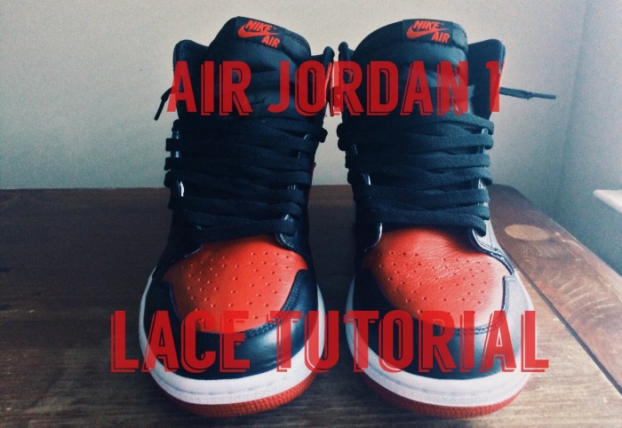 jordan 1 how to lace